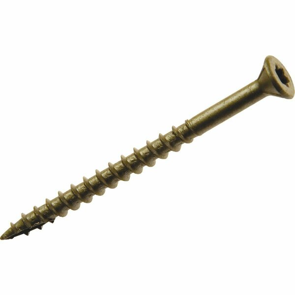 All-Source #8 x 1-1/4 In. Gold Star Bugle-Head Wood Exterior Screw 5 LB. 200358
